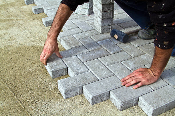 Cobblestone Driveway Pavers in Lemoore Station, CA